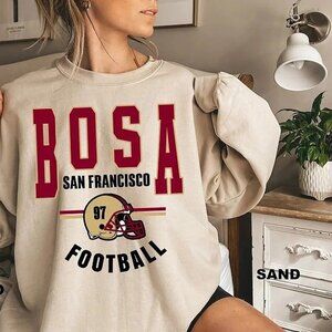 Nick Bosa 97 San Francisco 49ers Football Sweatshirt Game Day NFL Fan Gift 79